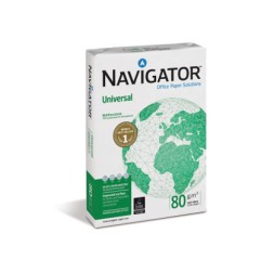 1 - Carta Navigator A4 80Gr risma per stampe 21x29,4