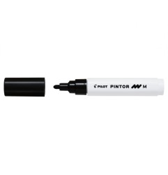 1 - PILOT Pennarello Marker Pintor medio colore nero 002383