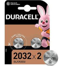 1 - Duracell Lithium Batterie 2pz Bottone DL/CR2032 Duracell