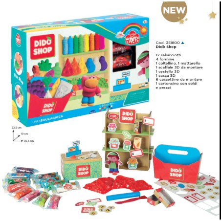 1 - Pasta da modellare Dido' HAppy Shopping Fila 3518