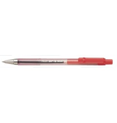 1 - PILOT Penna a sfera a scatto BP-S Matic 1627 di Colore Rosso 001627