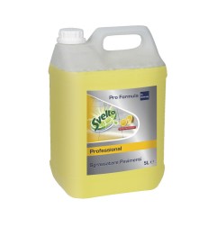 1 - DETERGENTE SGRASSATORE PAVIMENTI SVELTO 5lt PROFESSIONAL 7514364. Detergente/sgrassatore liquido profumato per la pulizia di