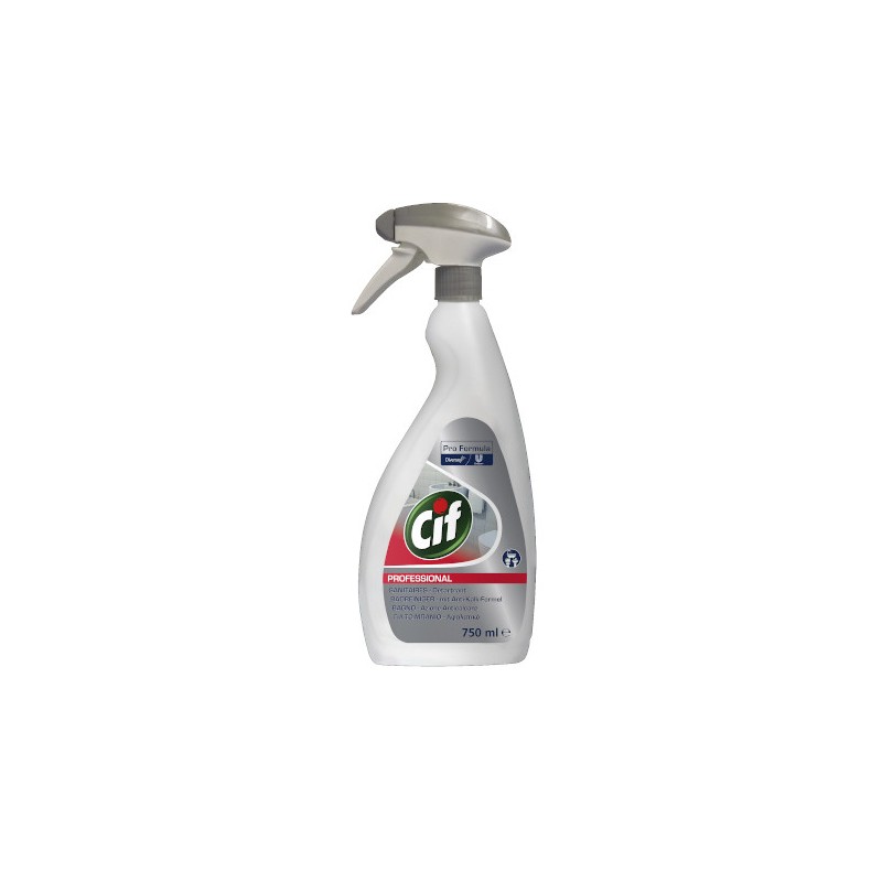 DETERGENTE CIF BAGNO PROFESSIONAL 750ml 7517908. 
                                                                       
Deterg