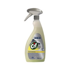 1 - DETERGENTE CIF SGRASSATORE 750ml 7517912 Detergente sgrassante per cucina, sicuro su alluminio