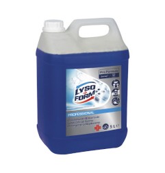 1 - DETERGENTE DISINFETTANTE LYSOFORM 5lt PROFESSIONAL 100887664.Disinfettante Battericida Lieviticida ad azione Detergente e De