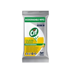 1 - SALVIETTE CIF MULTIUSO IGIENIZZANTI 100pz BIODEGRADABILI 101106285