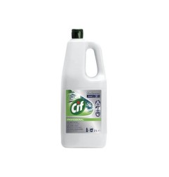1 - DETERGENTE CIF GEL CON CANDEGGINA PROFESSIONAL 2L 101107559 Detergente in crema per bagni e cucine