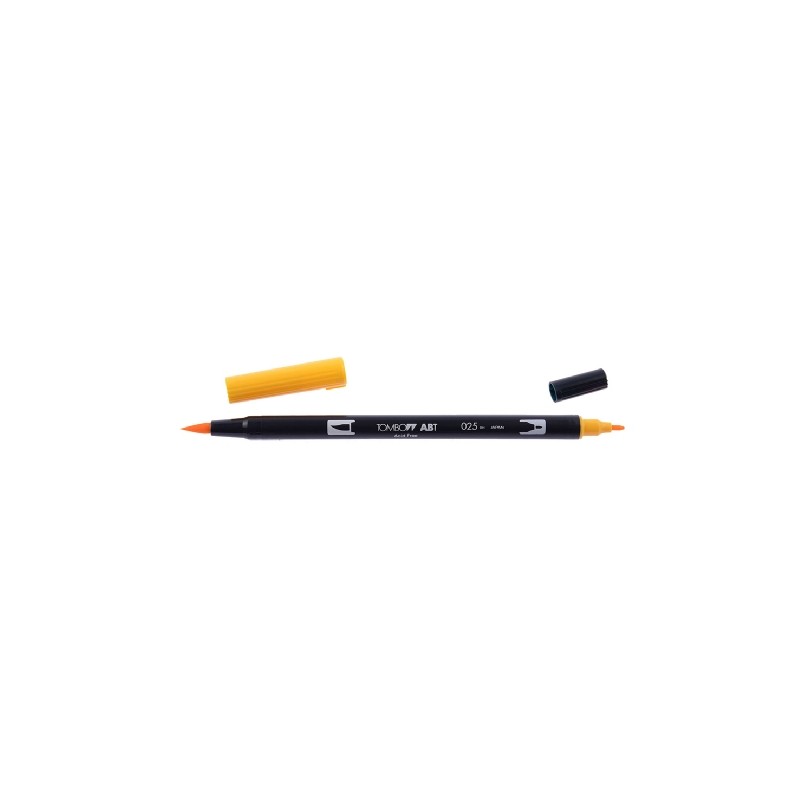 PENNARELLI TOMBOW ABT DUAL BRUSH 6PZ PABT-025 ARANCIONE CHIARO
