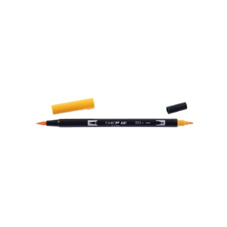 1 - PENNARELLI TOMBOW ABT DUAL BRUSH 6PZ PABT-025 ARANCIONE CHIARO