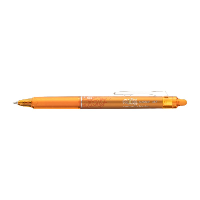 Pilot FriXion Clicker Penna a Sfera Cancellabile Arancione Punta 0.7 mm 12 pz 006817