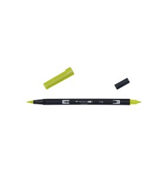 1 - PENNARELLI TOMBOW ABT DUAL BRUSH 6PZ PABT-126 OLIVA CHIARO