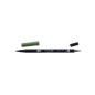 PENNARELLI TOMBOW ABT DUAL BRUSH 6PZ PABT-158 OLIVA SCURA