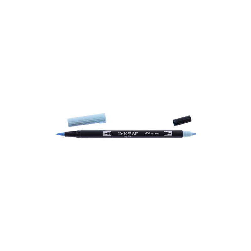 PENNARELLI TOMBOW ABT DUAL BRUSH 6PZ PABT-451 BLU CIELO