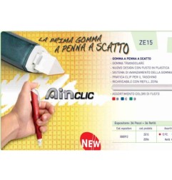 1 - 12 PEZZI - GOMMA PENTEL REFILL HI-POLYMER  ZR6