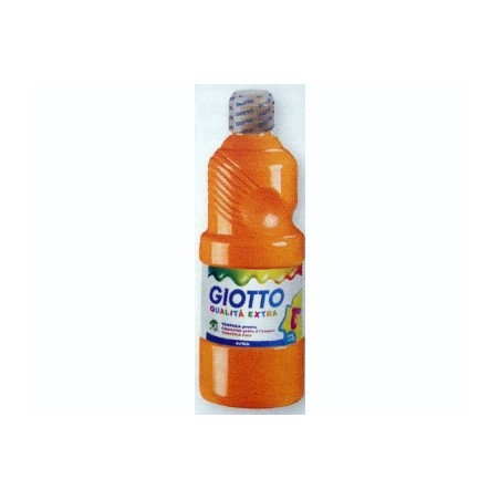 1 - FILA Tempera Pronta GIOTTO Flacone da 500 mL Arancione 5328