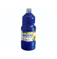 1 - FILA Tempera Pronta GIOTTO Flacone da 1 Litro Blu Oltremare 5334
