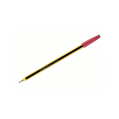 1 - Penna A Sfera Noris Stick Staedtler 1 Mm Rosso