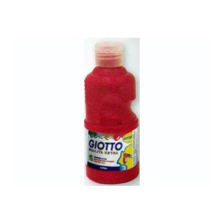 1 - FILA Colore Tempera Pronta GIOTTO Glitter 250 mL Magenta 531203