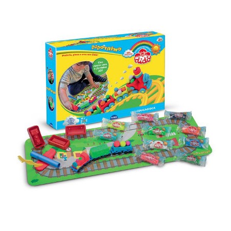 1 - Pasta da modellare Dido' il treno ciuf ciuf Fila 3509