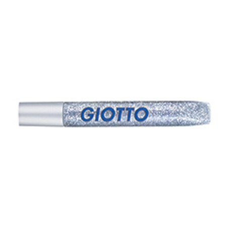 FILA 20 PEZZI GLITTER GLUE GIOTTO 10,5ML. ARGENTO  5438