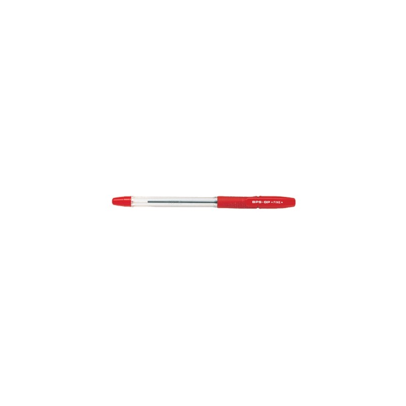 PILOT Penna Biro a sfera BPS-GP F 1582 di colore Rosso 0,7 mm 001582