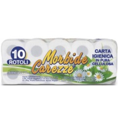 1 - SOFFIGEN 10 rotoli Carta Igienica 2 veli in cellulosa 111