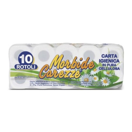 1 - SOFFIGEN 10 rotoli Carta Igienica 2 veli in cellulosa 111