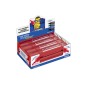 FILA Tratto MARKER Pennarello Indelebile Punta a Scalpello ROSSO 12 Pezzi 840102