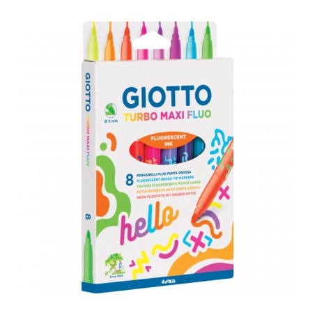 1 - TURBOMAXI FLUO GIOTTO da 8pz 4538
