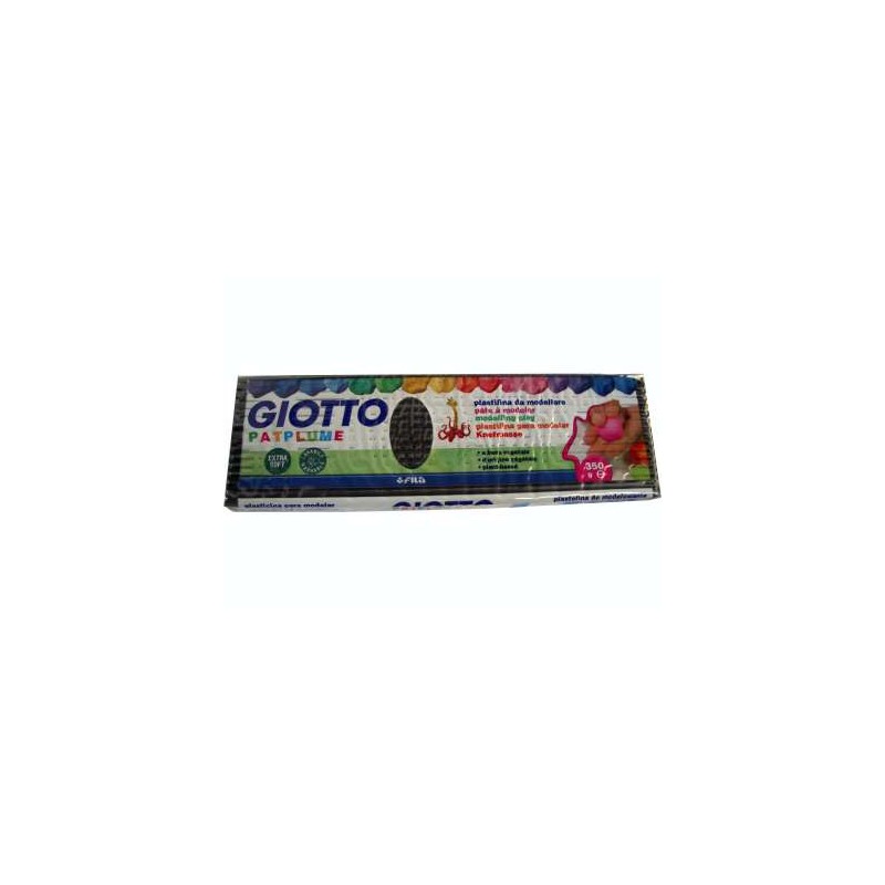 FILA Plastilina Patplume Giotto colore nero 350 gr 510105