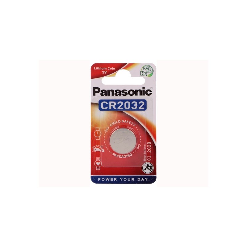 PANASONIC BATTERIA LITIO 3V CR2032 -BL 1PZ