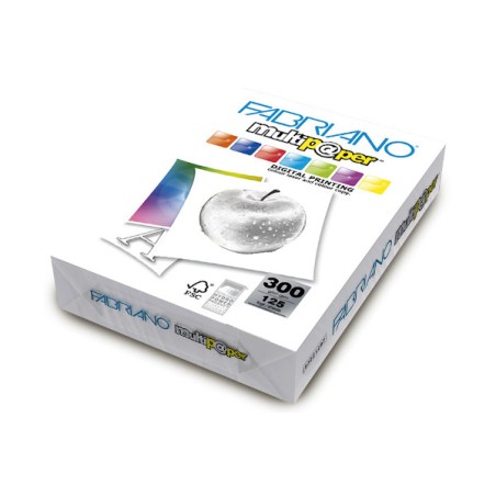 1 - FABRIANO MULTIPAPER A3 300gr Risma di 125 fogli PPL 53829742