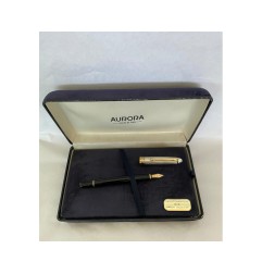 1 - AURORA Penna Stilografica 814 Gioiello in Argento