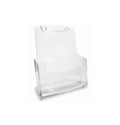 1 - ARDA Portadepliants da Banco/Parete A4 in Plastica Trasparente 70A41