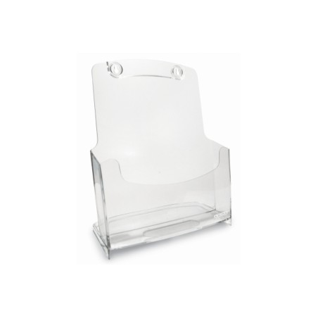 1 - ARDA Portadepliants da Banco/Parete A4 in Plastica Trasparente 70A41