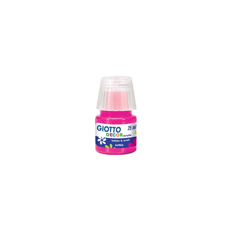 FILA Colori a Tempera GIOTTO Decor Acrilici 25 mL Magenta 538110