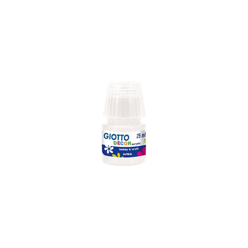 Giotto Decor acrilica colore a tempera bianco 25 ml