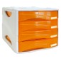 ARDA Cassettiera Smile 4 cassetti arancione CM. 5 TR15P4PAR
