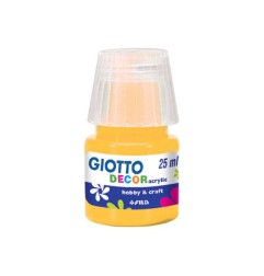 1 - FILA Colori a Tempera GIOTTO Decor Acrilici 25 mL Giallo Oro 538103