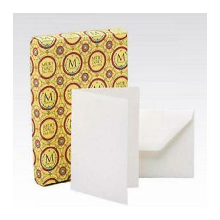 1 - FABRIANO - Conf.100 pz Biglietti a libro MEDIOEVALIS 17x13 cm 04400208