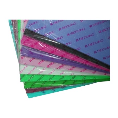 1 - FABRIANO  20 fogli cartoncino Elle Erre fucsia 50x70 42450723