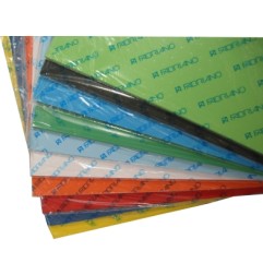 1 - FABRIANO  10 fogli cartoncino Elle Erre terra bruciata 70x100 46470119