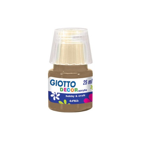 1 - FILA Colori a Tempera GIOTTO Decor Acrilici 25 mL Oro 538149