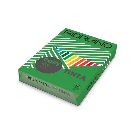 1 - FABRIANO  250 fogli Carta fotocopie Copytinta A3 80 gr verde 60129742