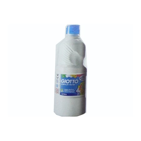 1 - FILA Colori a Tempera GIOTTO Acrilici 500 mL Bianco 5337