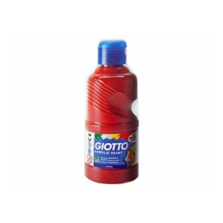 FILA Colori a Tempera GIOTTO Acrilici 500 mL Rosso 5337