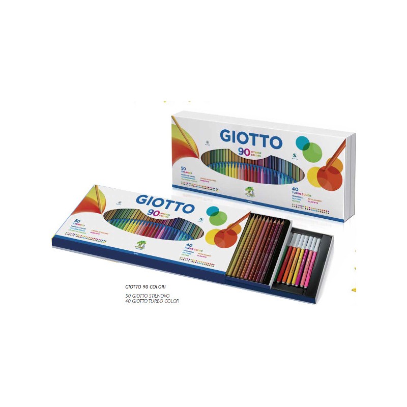 FILA GIOTTO 90 ASTUCCIO 50 GIOTTO STILNOVO+40 TURBOCOLOR 2575