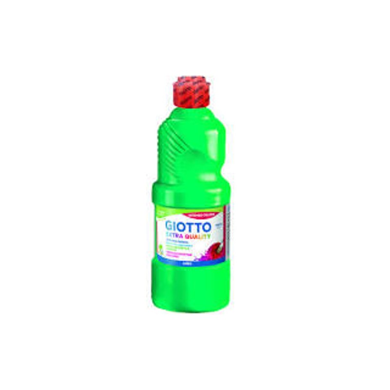 FILA Tempera Pronta GIOTTO Flacone da 500 mL Verde Smeraldo 5328