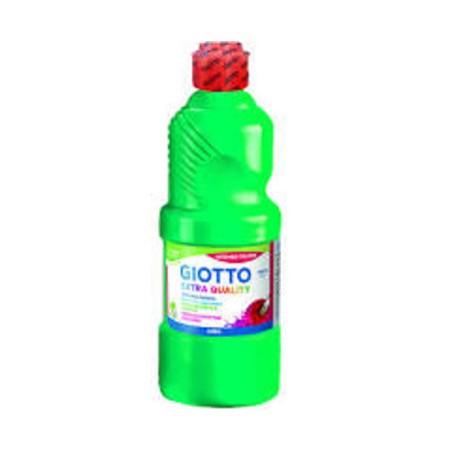 1 - FILA Tempera Pronta GIOTTO Flacone da 500 mL Verde Smeraldo 5328