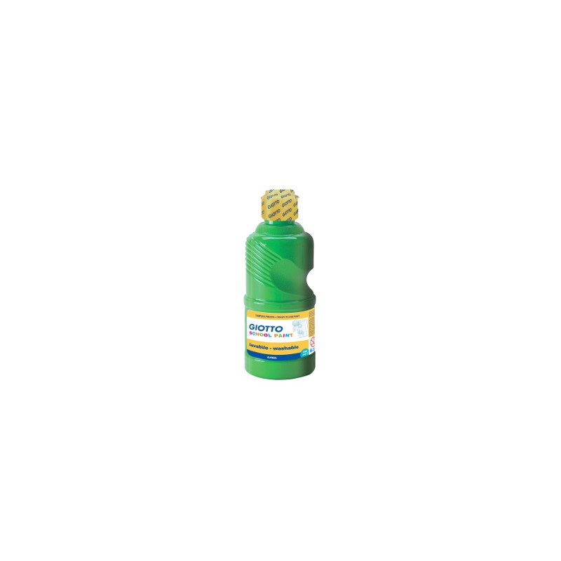 FILA Tempera SCHOOL PAINT Pronta GIOTTO Flacone da 250 mL Verde 5308
